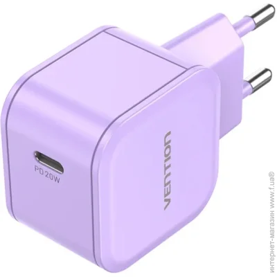   1xUSB-C 20W PD3.0/QC3.0 Purple Vention (FEJV0-EU)