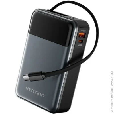  Vention 20000mAh 65W Black (FHYB0)