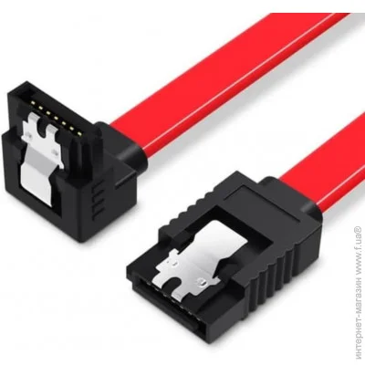  SATA 3.0 7pin, F/F, 0.5 , L-, Red Vention (KDDRD)