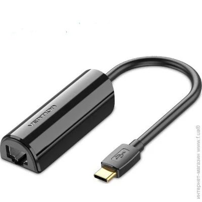   ethernet  USB3.1 Type-C --> Ethernet RJ45 1000 Mb Gigabit Vention (CFBBB)