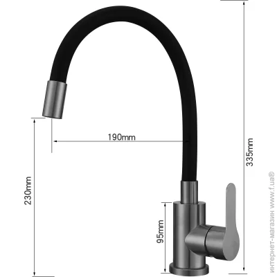    Ventolux KFF04 PVD BK/BK