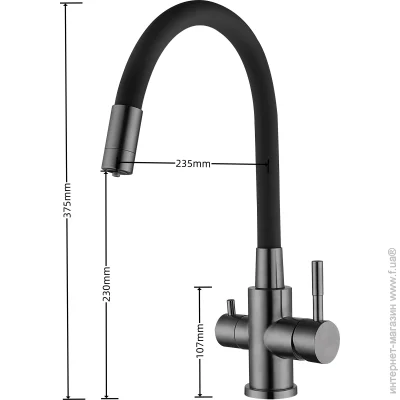    Ventolux KFFPW 14 PVD BK/BK