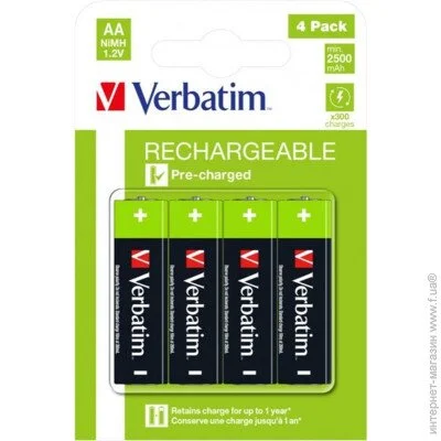  Verbatim    AA  HR6 (1,2V 4 ) (49517)