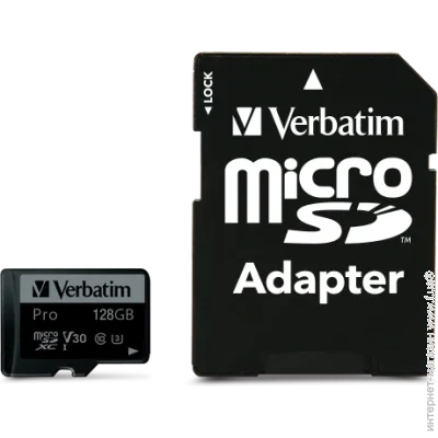 Verbatim   PRO SDXC 128  (UH-3)   (47044)