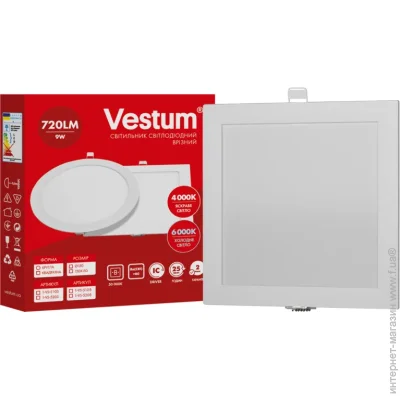  Vestum     9W 6000K 220V 1-VS-5208