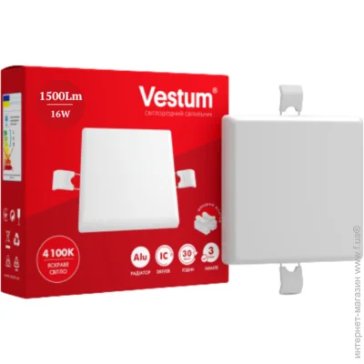 Vestum  LED " "  16W 4100K (1-VS-5513)