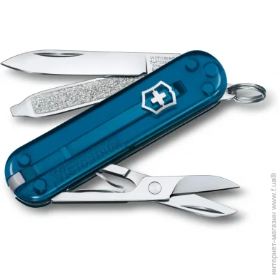   Victorinox  Classic SD Colors Transparent with Box Sky High (1049-Vx06223.T61G)