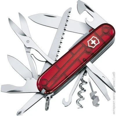   Victorinox ͳ Huntsman Lite Transparent Red (1049-Vx17915.T)