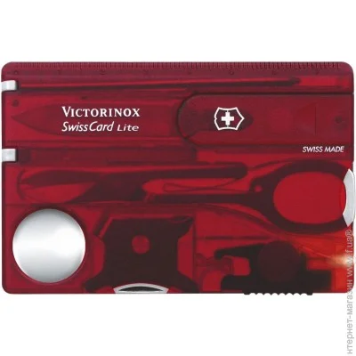   (SwissCard) Victorinox SwissCard Lite Red (0.7300.T)