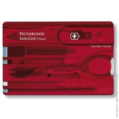  Victorinox ͳ SwissCard Transparent  (1049-Vx07100.T)