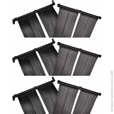 Vidaxl Сонячні панелі для обігріву басейну, 6 шт, 80x620 см (M-8734552) Vidaxl Сонячні панелі для обігріву басейну, 6 шт, 80x620 см (M-8734552)