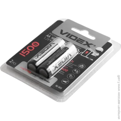  Videx  AA/HR6 () 1500mAh (2. .) Videx (3616)