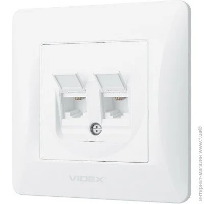 Videx    CAT3 + CAT3 BINERA VF-BNSK2TF3-W 