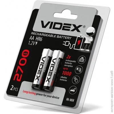  Videx  HR6/AA 2700mAh double blister (23342)