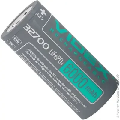 Videx  LiFePO4 32700 6000mAh (32700-LFP/6000/1B)