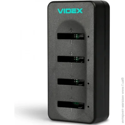 Videx    Li-ion  LIR2016/2025/2032 VCH-LC420 4 , USB Type-C, LED 