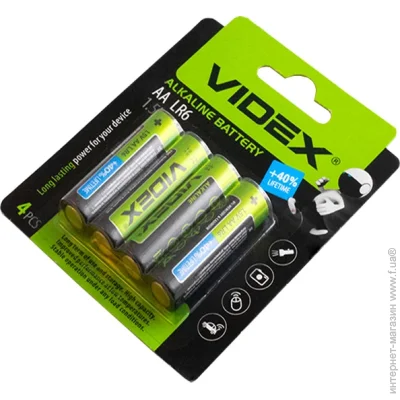 Videx   /LR6 () (.4) Blister Card Videx (3051)