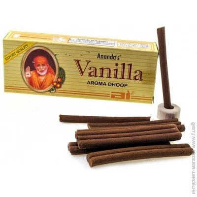 Аромапалички Vijayshree Пахощі Ваніль Dhoop Sticks, Аромат для дому (33936) Аромапалички Vijayshree Пахощі Ваніль Dhoop Sticks, Аромат для дому (33936)
