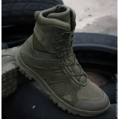 Ботинки Viking Берцы летние тактические скифы с молнией облегченные хаки. Размер 44 (131234_4) Ботинки Viking Берцы летние тактические скифы с молнией облегченные хаки. Размер 44 (131234_4)