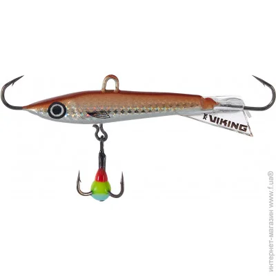  Viking Fishing  Yeti Ice Jig 40mm 7.0g #12 Smoke Anchovy (1919.02.02)