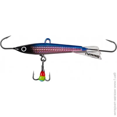  Viking Fishing  Yeti Ice Jig 40mm 7.0g #1 Blue Glam (1919.01.91)