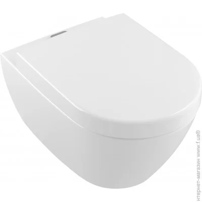 Унітаз підвісний Villeroy & Boch Subway 2.0 ViFresh Technology DirectFlush без сидіння (5614A101) Унітаз підвісний Villeroy & Boch Subway 2.0 ViFresh Technology DirectFlush без сидіння (5614A101)