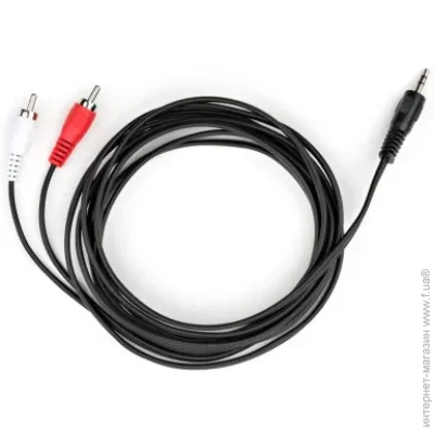  Vinga Jack 3.5 M to 2xRCA 3 (VCPDCJ35MRCA23BK)