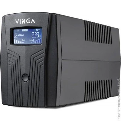    Vinga LCD 800VA plastic case (VPC-800P)