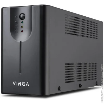    Vinga LED 800VA/480W metal case, USB+RJ45 (VPE-800MU)