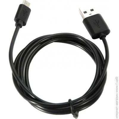  Vinga Rainbow M USB 2.0 AM to Micro USB 1, Black (CUM0100BK)