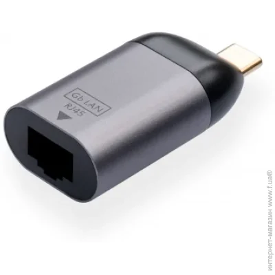   ethernet  Type-C Male to RJ45 Lan 1 Gbps compact Vinga (VCPATCLGBC)