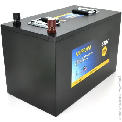    Vipow 51.2V/100Ah LiFePO4   BMS  80A