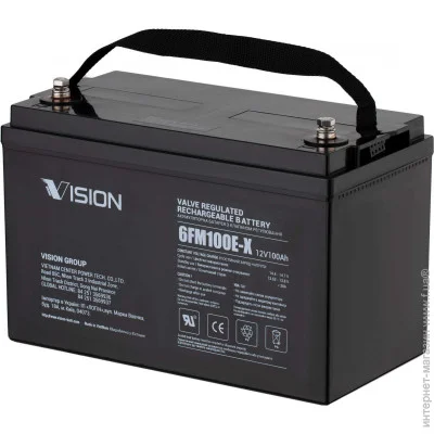    Vision 6FM100E-X 12V/100Ah AGM
