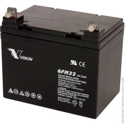    Vision 6FM33E-X 12V/33Ah AGM