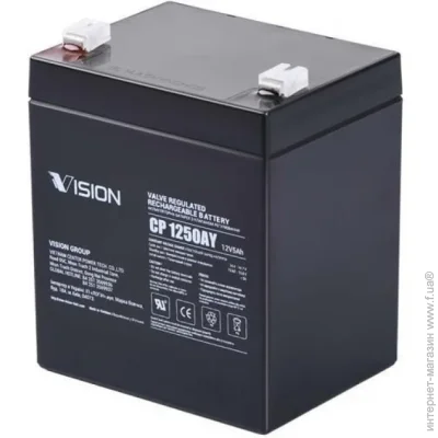    Vision CP1250A 12V/5Ah AGM