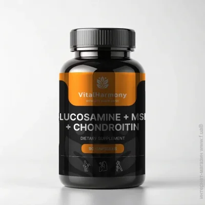        VitalHarmony Glucosamine +  MSM +  Chondroitin, 90 