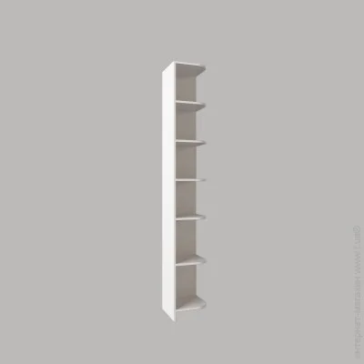 Vi-Tall Шафа книжкова модульна А-1 права 267х300х1967 мм білий Vi-Tall Шафа книжкова модульна А-1 права 267х300х1967 мм білий