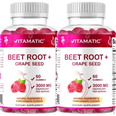   Vitamatic  -      Beet Root Gummies 120  (4384308428)
