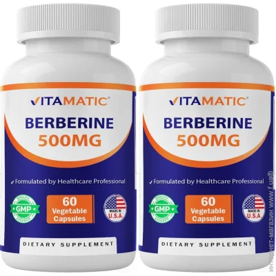   Vitamatic  -  Berberine 500mg 120  (4384308394)