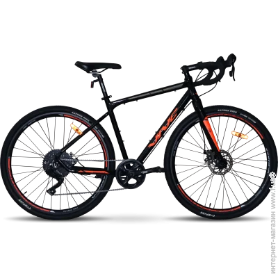 VNC  PrimeRacer A7 Shimano 700C M/49cm (V51A7SH-2849-BO) Black/Orange 700C M (49)