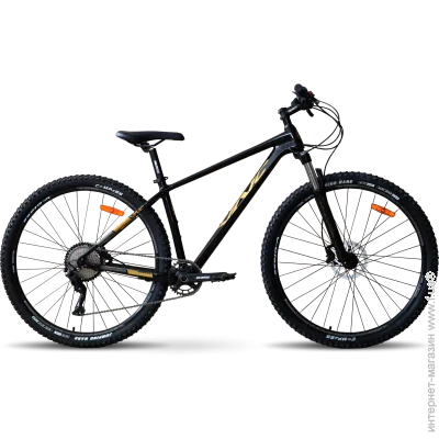  VNC 2023" 29" FastRider Sport, V1C10-2943-BG, 43 (0547) black (shiny)/gold (matt) (5060948060547)
