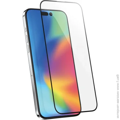    iPhone 15 Pro Max VOKAMO Ocover 3D Diamond HD Black (NVK010871)