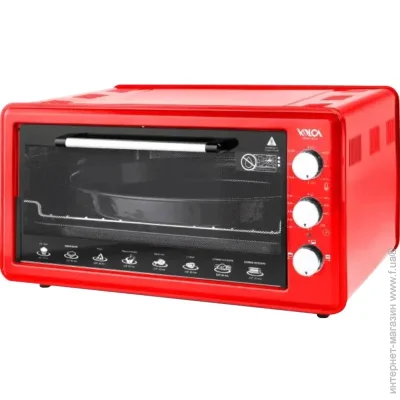 Настільна духовка Volca 1003 С Red Настільна духовка Volca 1003 С Red