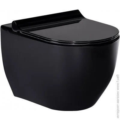   Volle Amadeus Black   Slim Soft Close (13-06-055Black)