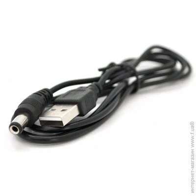   Voltronic 0.8  USB-DC 5.5x2.1 Black