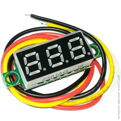 Voltronic  ,   0 -100V, 0.28",  , Green