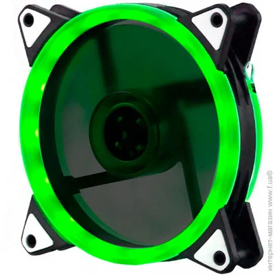 Voltronic   12025 DC sleeve fan 3pin +  4pin-120*120*25, 12V, 1100/, Green, 