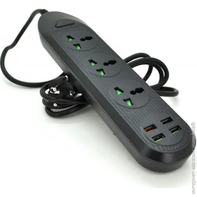    Voltronic T-16, 4, 3*USB Black (-16-Black)