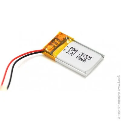 Voltronic ˳-  3 * 15 * 25mm (Li-ion 3.7 80  )