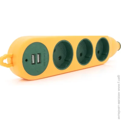    Voltronic    3  + 2USB   16A 220V, Orange, Q100